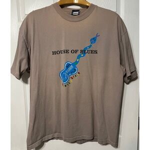 Vintage House of Blues‎ Sunset Strip T Shirt Graphic Tee Size XXL